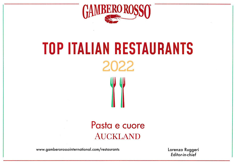 GamberoRosso Top Italian Restaurants